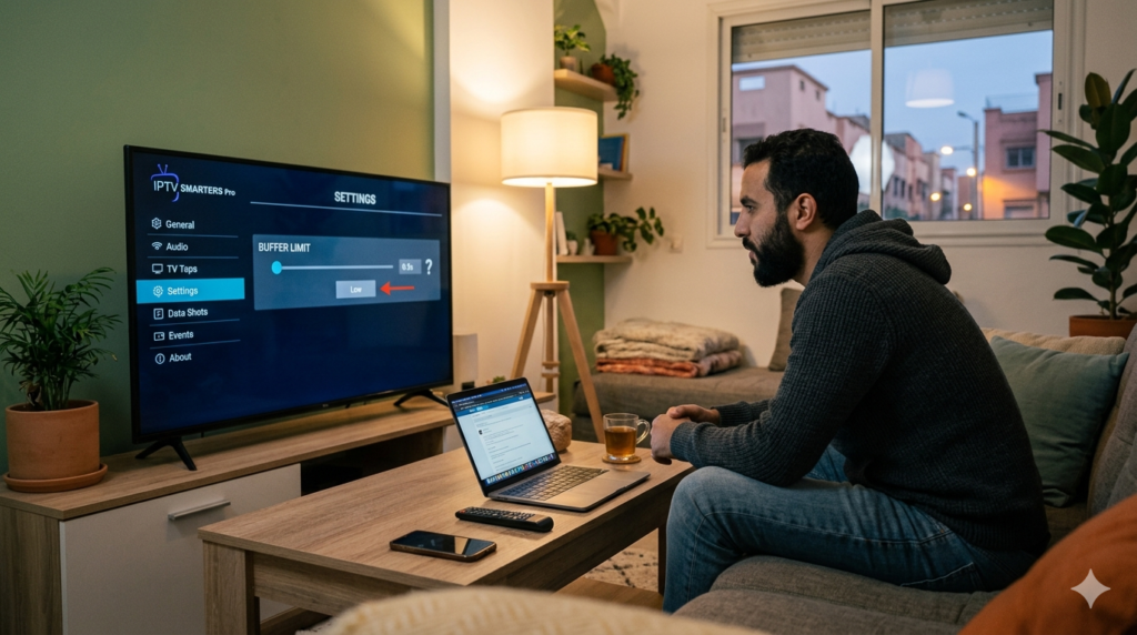 Does Making Buffer Limit Lower Do Anything IPTV Smarters Pro